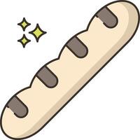 baguette illustration design vector