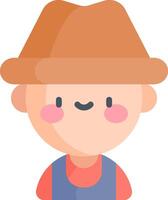 farmer illustration design vector