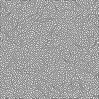 Abstract pattern background with a turing style design vector