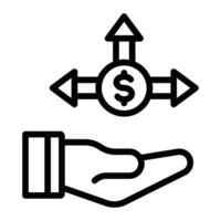 Expense Line Icons Design For Personal And Commercial use vector