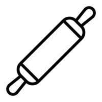 Rolling Pins Line Icon Design For Personal And Commercial Use vector