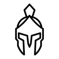 Spartan Line Icon Design For Personal And Commercial Use vector