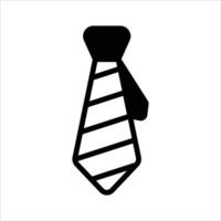A beautiful icon of necktie in modern style, ready to use vector