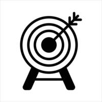 Try this amazing icon of dartboard in modern style vector