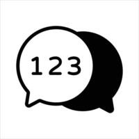 Take your hands on this amazing icon of chat bubbles vector