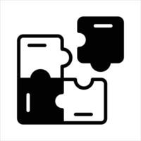 A modern icon of jigsaw puzzle, ready to use premium vector