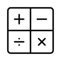Check this carefully crafted calculator design in trendy style, ready to use vector