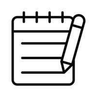 A design of Drafting pad, visually appealing of notepad in trendy style vector