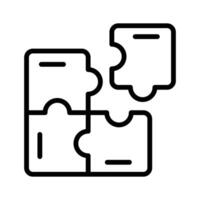 A modern icon of jigsaw puzzle, ready to use premium vector