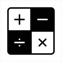 Check this carefully crafted calculator design in trendy style, ready to use vector