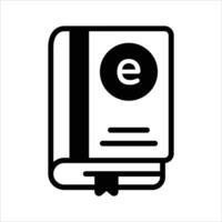 Take your hold on this amazing icon of ebook, electronic book design vector
