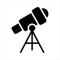 Have a look at this amazing icon of telescope in modern style vector