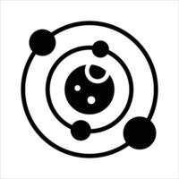 Perfectly designed solar system design in editable style vector