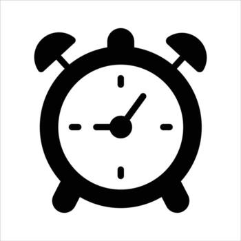 Trendy icon of alarm clock in editable style, easy to use and download vector