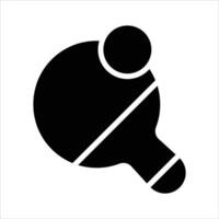 Ping Pong, editable icon of table tennis in modern style vector