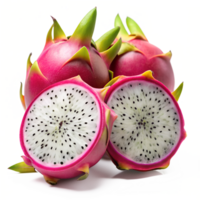 Fresh sliced Dragon Fruit png