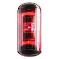 Futuristic red light device on a sleek surface png