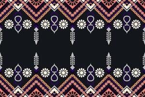 seamless knitted pattern with lace vector