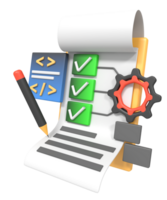 Software engineering and development the testing app concept png
