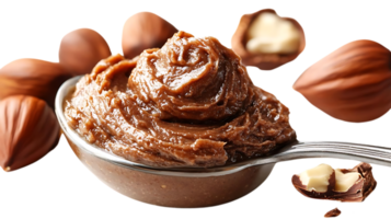 Delicious Hazelnut Spread with a Transparent Background png