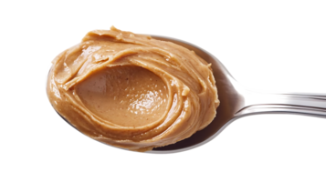 Peanut Butter on a Spoon with a Transparent Background png