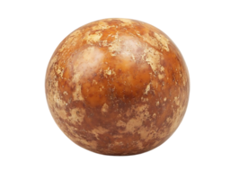 Brown Marble Sphere with Transparent Background, Isolated on Black, Round Stone, Natural Texture, Decorative Element,  Earthlike,  3D Model, Graphic Design,  Abstract Art, Spherical Shape,  Geometric Object,  High Resolution,  Digital Image,  Photography, png