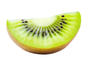 A Fresh Slice of Kiwi with a Transparent Background, Perfect for Your Next Project png