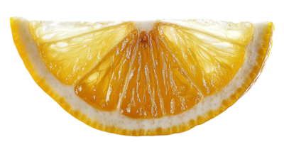 A Fresh Slice of Lemon with a Transparent Background, a Zesty Citrus Burst png