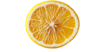 A Sliced Lemon with a Transparent Background, Capturing the Juicy and Refreshing Essence of Summer png