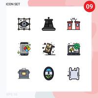 9 Creative Icons Modern Signs and Symbols of solution business debate puzzle speaker Editable element Design Elements vector