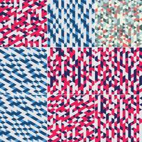 Isometric pattern covers with modern design and cool colorful backgrounds applicable for banners placards posters and flyers EPS10 element template vector