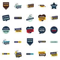 Unleash Your Creativity with Available Now 25 Unique element Banner Designs vector