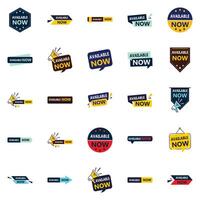Available Now 25 Customizable element Banners Pack for Design Flexibility vector