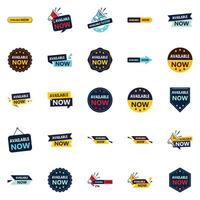 Unleash Your Creativity with Available Now 25 Unique element Banner Designs vector