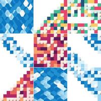 element background with an illustration of abstract texture featuring squares suitable for use as a pattern design for banners posters flyers cards postcards covers and brochures vector