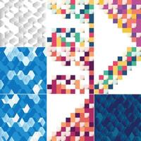 element background with an illustration of abstract texture featuring squares suitable for use as a pattern design for banners posters flyers cards postcards covers and brochures vector