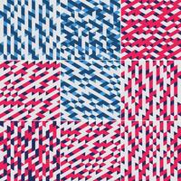 Isometric pattern covers with modern design and cool colorful backgrounds applicable for banners placards posters and flyers EPS10 element template vector