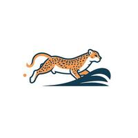 Cheetah icon illustration of a cheetah vector