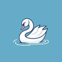 swan logo design template swan icon swan icon vector