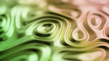 Green yellow pink color wallpaper fluid plastic jelly substance liquid surface abstract motion 3d animation waving shapes futuristic background presentation gradient metallic backdrop texture effect video