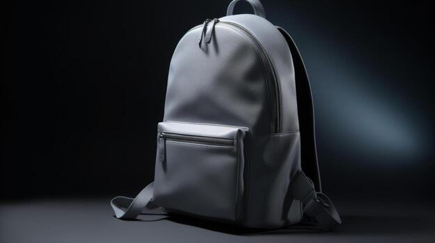 Backpack. Clean Modern Design and Quality Craftsmanship photo