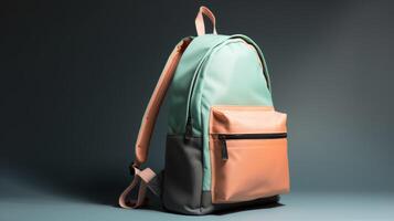 Backpack. Clean Modern Design and Quality Craftsmanship photo