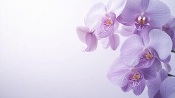Purple Orchid Close-Up - Elegant and Sophisticated Photography photo