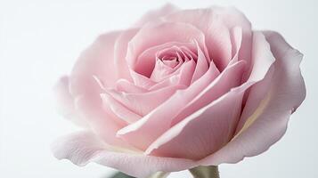 Delicate Pink Rose Close-Up - Soft and Romantic Photography photo