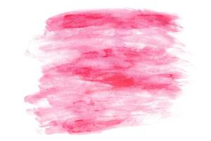Abstract colorful watercolor paint on white paper background texture photo