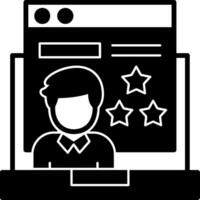 Customer Reviews Icon Design vector