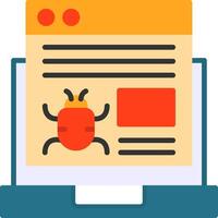 Bug Icon Design vector