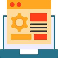 Custom Features Icon Design vector