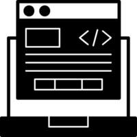 Programming Icon Design vector