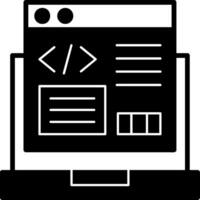 Code Refactoring Icon Design vector